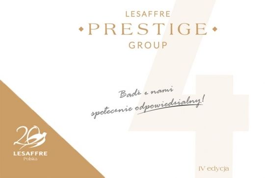Lesaffre Prestige Group 4th edition - start of the promotional campaign on 01/10/2018
