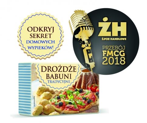 Marka Drożdże Babuni przebojem FMCG 2018!