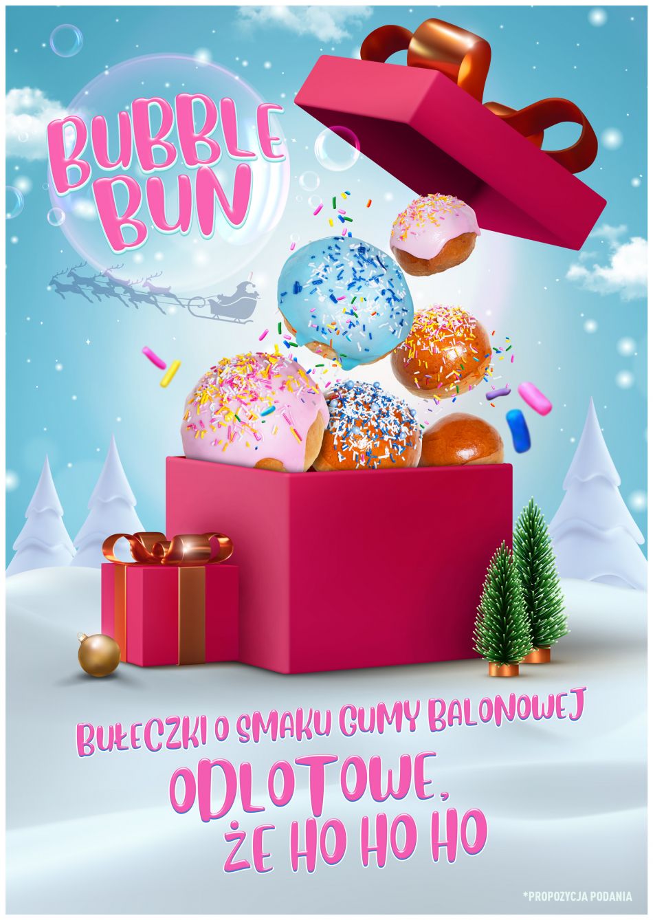 Bubble Bun – edycja świąteczna!