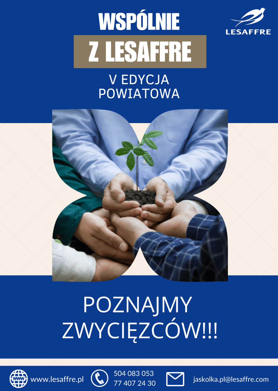 Znamy zwycięzców V edycji konkursu „Wspólnie z Lesaffre”!