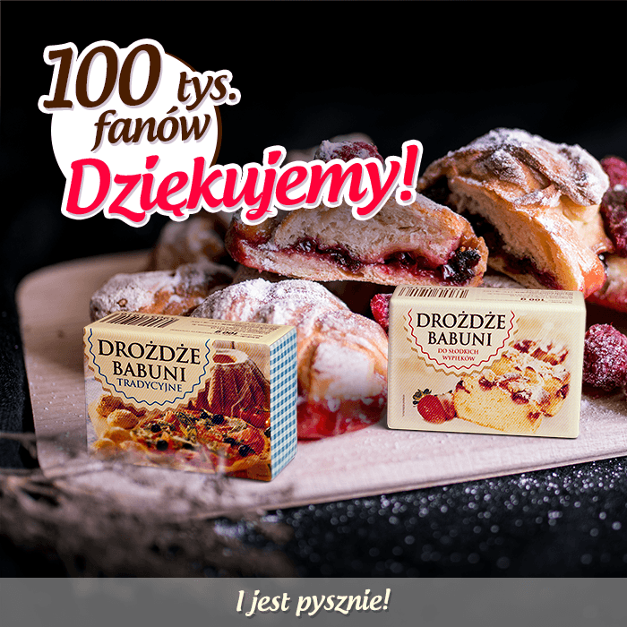 Mamy już ponad 100 000 fanów na Fecebooku!