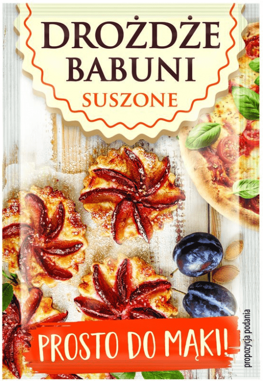 Drożdże Babuni Suszone