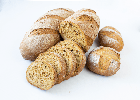 Low glycemic grain bread