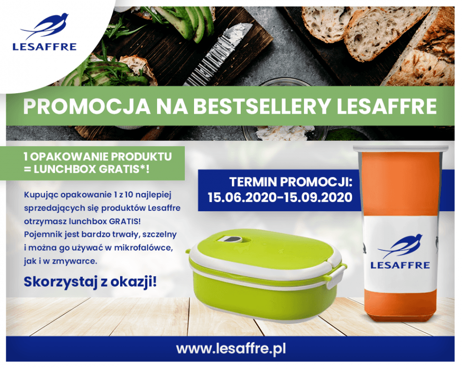 PROMOCJA NA BESTSELLERY LESAFFRE!